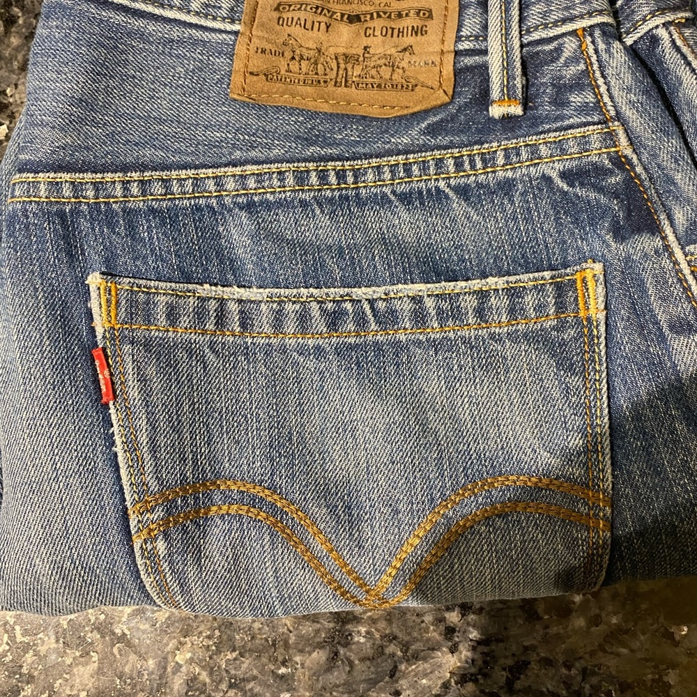 Levi 557 boot cut men’s jeans W 34 L 34